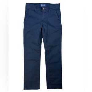 The Children’s Place Navy Blue Flat Front Straight Chino Pants | Size 6